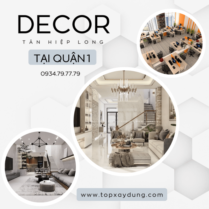 Decor - Thiết Kế Thi Công Nội Thất Trọn Gói tại Quận 1