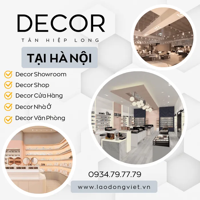 Nhà Decor Thiết Kế Thi Công Shop, Showroom, Cửa Hàng Hà Nội