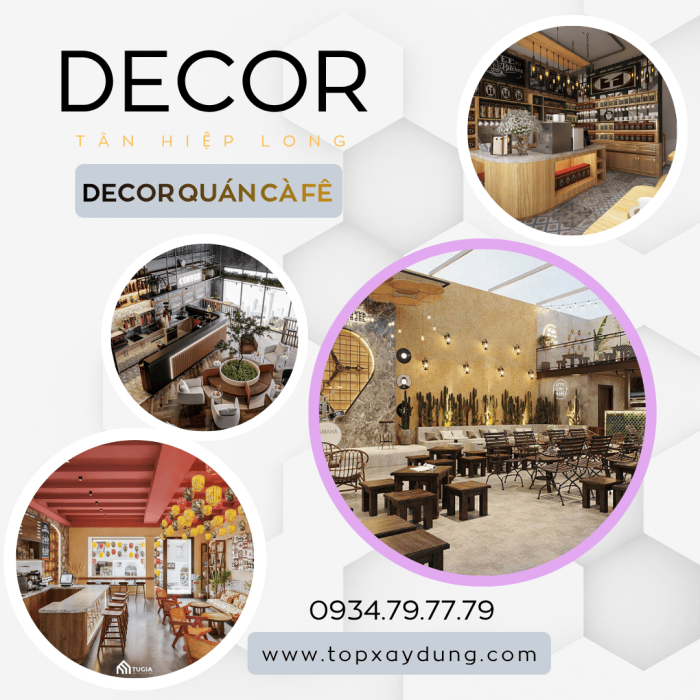 Decor Thiết Kế Thi Công Nội Thất Quán Cà Phê Độc Đáo