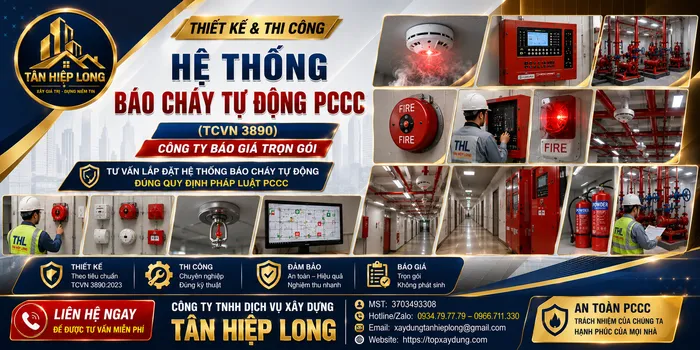Lắp Đặt Hệ Thống Báo Cháy Tự Động PCCC (TCVN 3890) ở Thủ Đức