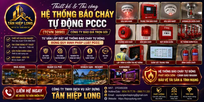 Lắp Đặt Hệ Thống Báo Cháy Tự Động PCCC (TCVN 3890) ở Quận 3
