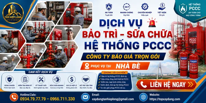 Dịch Vụ Bảo Trì Sửa Chữa Hệ Thống PCCC ở Nhà Bè – Công ty Báo Giá Trọn Gói