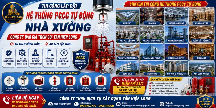Thi Công Hệ Thống PCCC Tự Động Nhà Xưởng ở Đồng Nai – Công Ty Báo Giá Trọn Gói