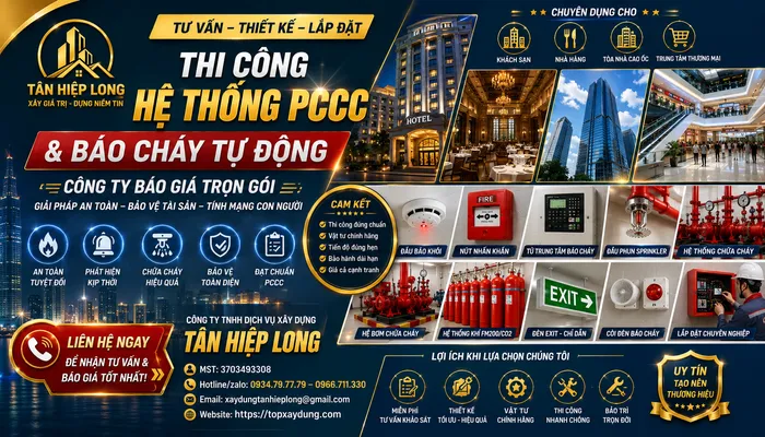 Lắp Đặt Bảo Trì & Sửa Chữa Hệ Thống PCCC ở các KCN TpHCM